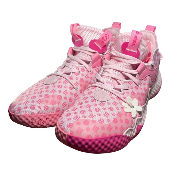 Adidas Harden Vol 6‎ Monogram Basketball Shoes Pink GW9033 Men\'s Size 14 main image 10